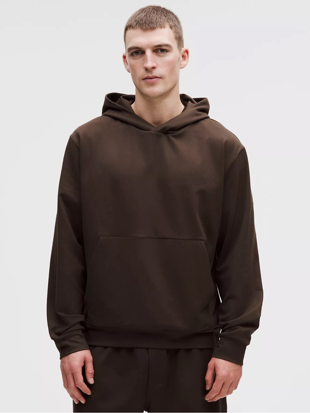 Lululemon Men’s XL Heavy Soft Jersey Pullover Hoodie in Brown